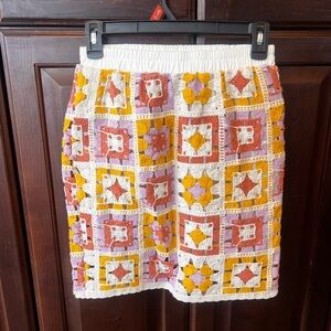 Hayden Los Angeles Colorful Crochet Women's Shorts